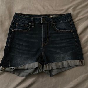 AÉROPOSTALE ,  4, Dark Blue denim Shorts